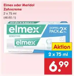 Netto Marken-Discount ELMEX oder MERIDOL Zahncreme Angebot
