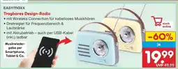 Netto Marken-Discount EASYMAXX Tragbares Design-Radio Angebot