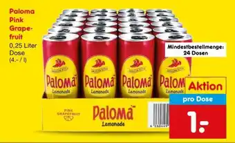 Netto Marken-Discount Paloma Pink Grapefruit Angebot