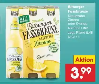 Netto Marken-Discount Bitburger Fassbrause Angebot