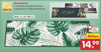 Netto Marken-Discount DEKOR Küchenläufer Angebot