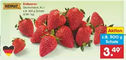 Netto Marken-Discount Erdbeeren Angebot