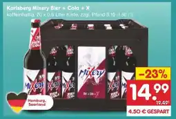 Netto Marken-Discount Karlsberg Mixery Bier + Cola + X Angebot