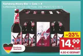 Netto Marken-Discount Karlsberg Mixery Bier + Cola + X Angebot
