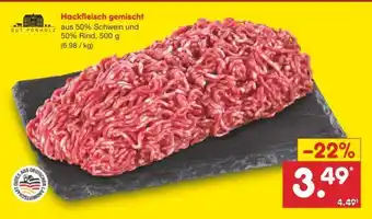 Netto Marken-Discount Hackfleisch gemischt Angebot