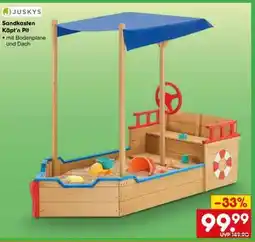 Netto Marken-Discount Sandkasten Käpt'n Pit Angebot