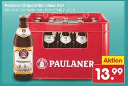 Netto Marken-Discount Paulaner Original Münchner Hell Angebot
