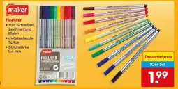 Netto Marken-Discount Fineliner Angebot