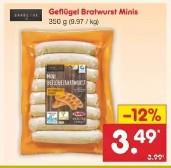 Netto Marken-Discount Geflügel Bratwurst Minis Angebot