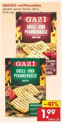 Netto Marken-Discount GAZI Grill- und Pfannenkäse Angebot