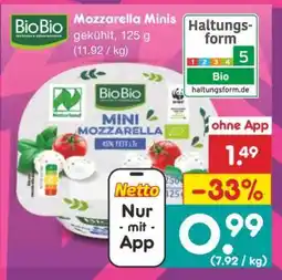 Netto Marken-Discount Mozzarella Minis Angebot