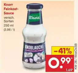 Netto Marken-Discount Knorr Feinkost-Sauce Angebot