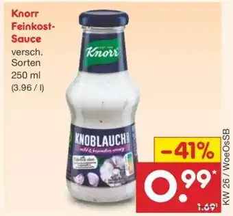 Netto Marken-Discount Knorr Feinkost-Sauce Angebot
