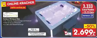 Netto Marken-Discount Outdoor Whirlpool Elba Angebot