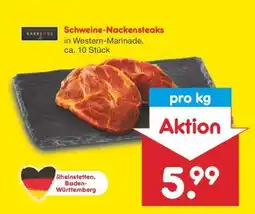 Netto Marken-Discount Schweine- nackensteaks Angebot