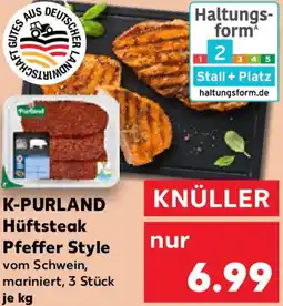Kaufland K-PURLAND Hüftsteak Pfeffer Style Angebot