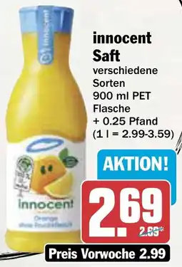 AEZ innocent Saft Angebot