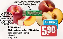 AEZ Frankreich Nektarinen oder Pfirsiche Angebot