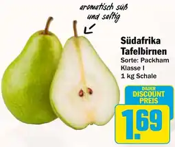 AEZ Südafrika Tafelbirnen Angebot
