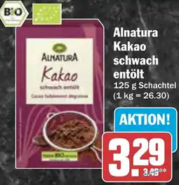 AEZ Alnatura Kakao schwach entölt Angebot