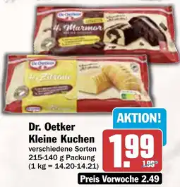 AEZ Dr. Oetker Kleine Kuchen Angebot