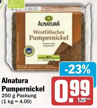 AEZ Alnatura Pumpernickel Angebot