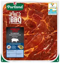 Kaufland K-Purland Schweinenackensteak Barbecue Style Angebot