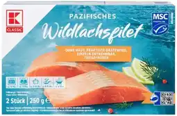 Kaufland K-Classic Pazifik Wildlachsfilet Angebot