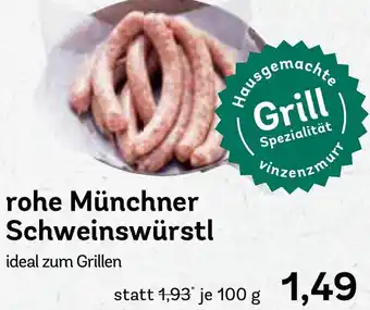 AEZ rohe Münchner Schweinswürstl Angebot