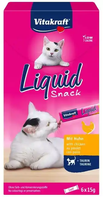 Kaufland Vitakraft Katzensnack Liquid Snack Angebot