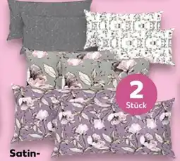 Kaufland Liv&Bo Mikrofaser-Satin-Kissenbezüge Angebot