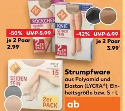 Kaufland nur die Strumpfware Angebot