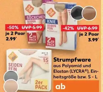 Kaufland nur die Strumpfware Angebot