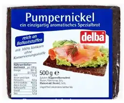 Kaufland Delba Pumpernickel Angebot