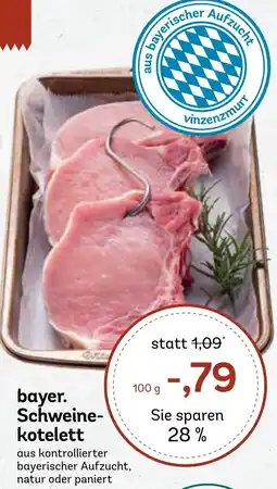 AEZ bayer. Schweinekotelett Angebot