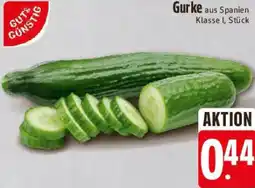 Edeka GUT & GÜNSTIG Gurke Angebot