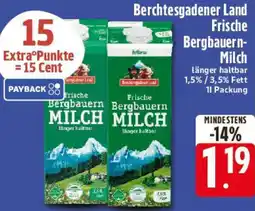 Edeka Berchtesgadener Land Frische Bergbauern Frische Angebot