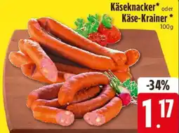 Edeka Käseknacker oder Käse-Krainer Angebot