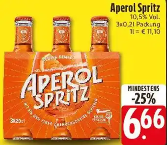 Edeka Aperol Spritz Angebot