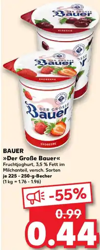Kaufland BAUER Der Große Bauer Angebot