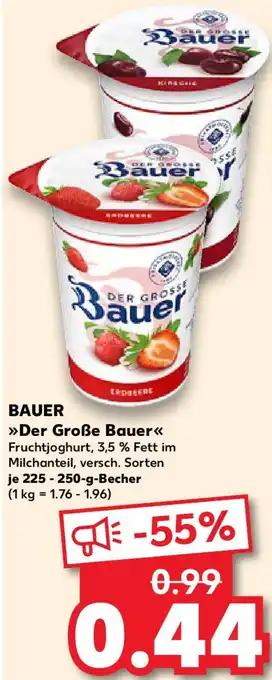 Kaufland BAUER Der Große Bauer Angebot