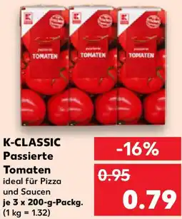 Kaufland K-CLASSIC Passierte Tomaten Angebot
