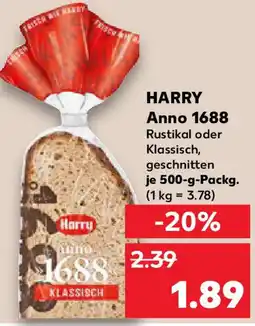 Kaufland HARRY Anno 1688 Angebot
