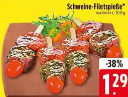 E-Center Schweine-Filetspieße Angebot