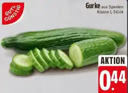 E-Center Gut & Günstig Gurke Angebot