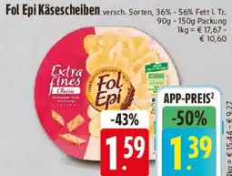 E-Center Fol Epi Käsescheiben Angebot