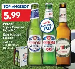 Hol'ab Getränkemarkt Peroni Super Premium Lager/0,0 Angebot
