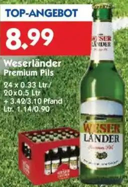 Hol'ab Getränkemarkt Weserländer Premium Pils Angebot
