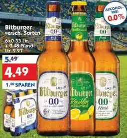Hol'ab Getränkemarkt Bitburger Angebot