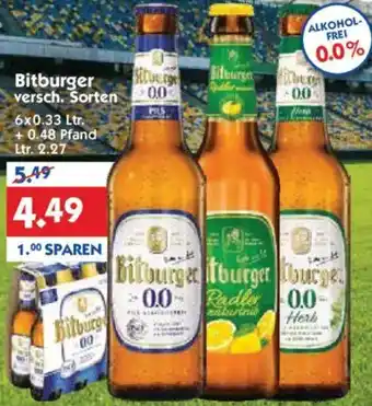 Hol'ab Getränkemarkt Bitburger Angebot
